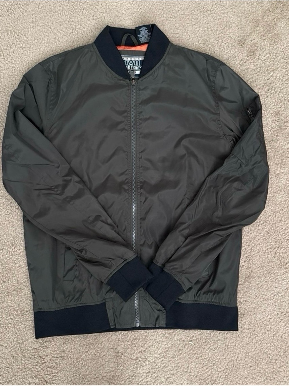 Olive Bomber Jacket